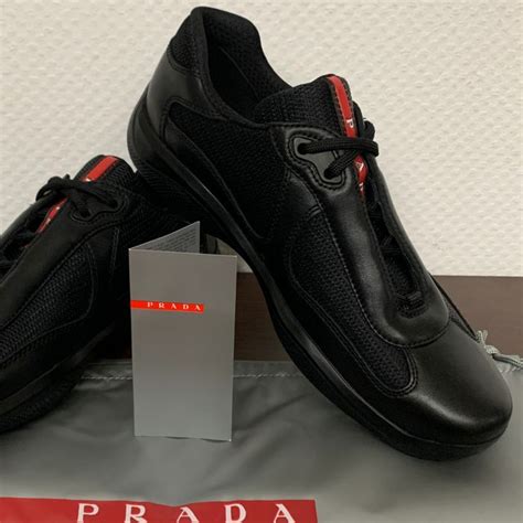 Scarpe da ginnastica Prada in Pelle Bianco taglia 38.5 EU